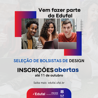 Edufal abre seleção para bolsistas de Design